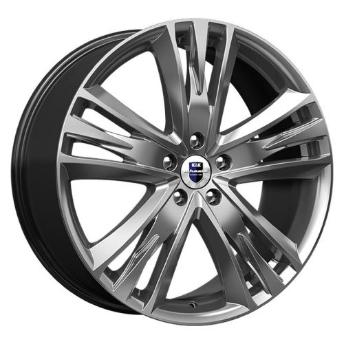 K&K Атлас 8.5x20 5*114.3 ET40 DIA66.1 Дарк платинум